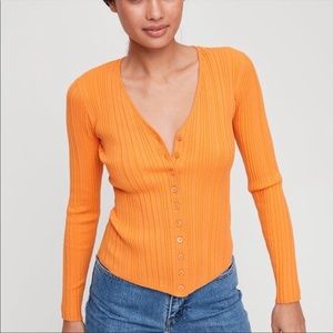 Aritzia Little Moon Wisteria Cardigan Sz Medium